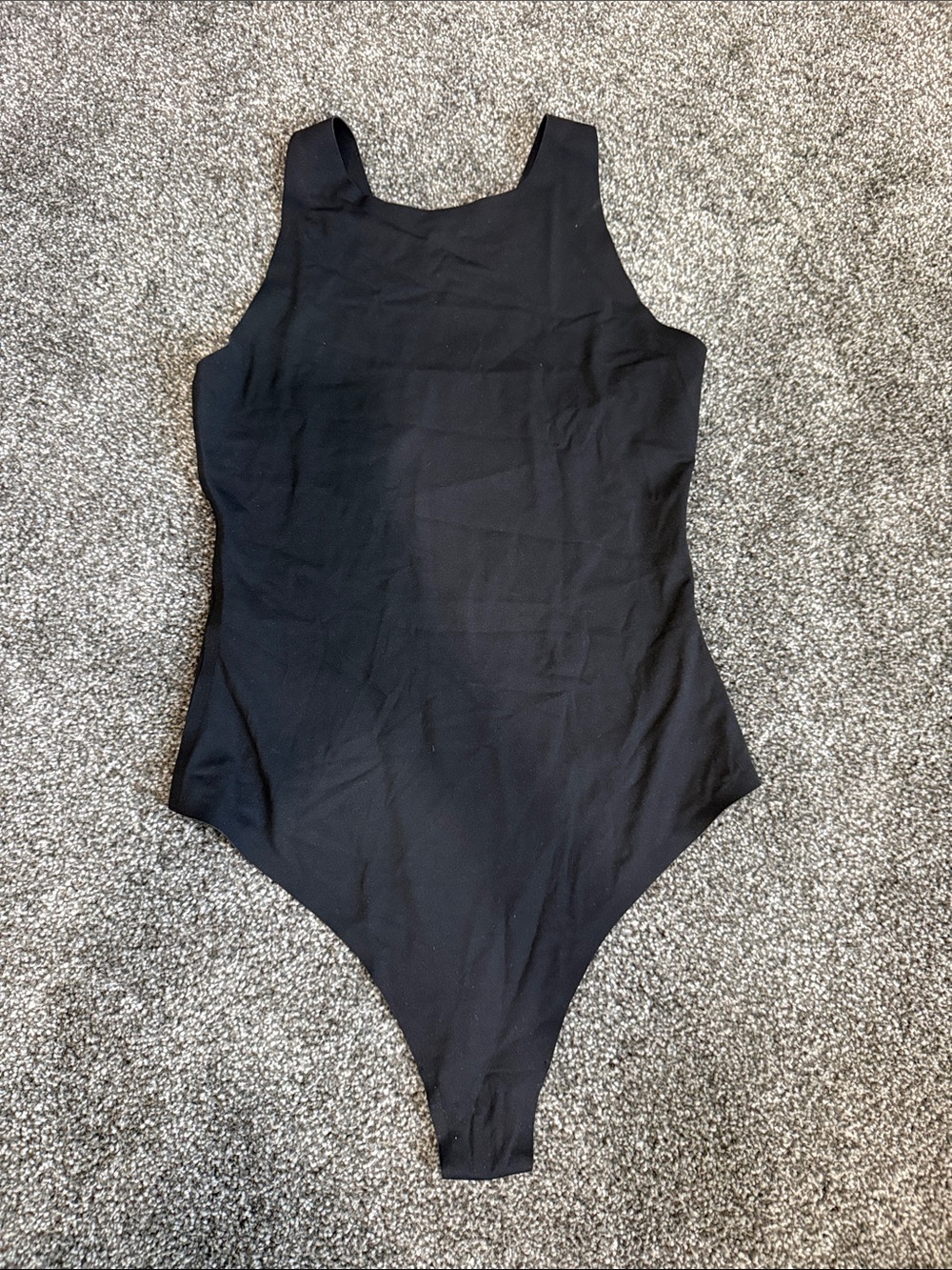 American Eagle Black One-Piece Bodysuit